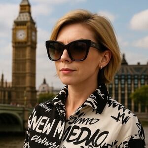 Fendi "Peekaboo" Sunglasses - Tortoise Shell Frame- Priced to Sell